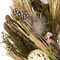 14" Easter Wreath with Speckled Eggs and Feathers Spring Door Decoration